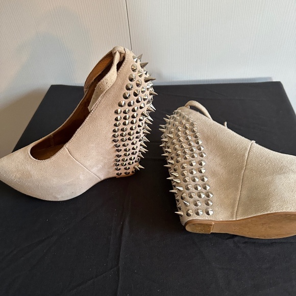 Sexy Jeffrey Campbell spiked  platform wedges  style- Aubrey 8 😍😍😍😍 - Picture 1 of 13
